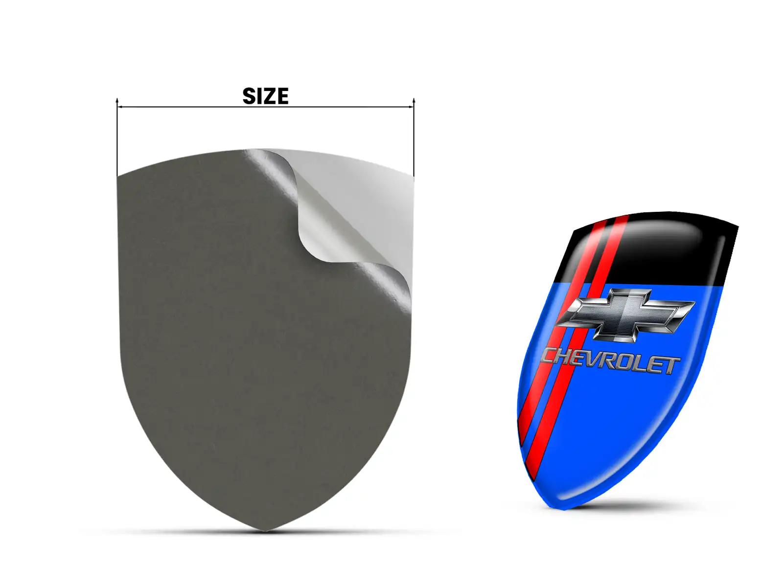 Chevrolet Mejores Pegatinas Parachoques Resistentes Alta Calidad
